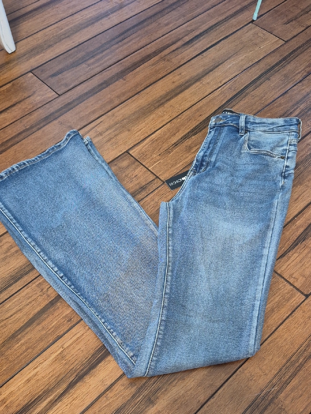 FASHION NOVA Gemma Sculpting Stretch Flare Jeans